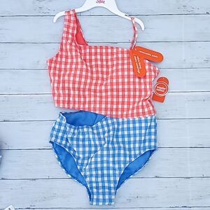 GIRLS ONE PIECE Bathing Suit Swimsuit Size 14/16